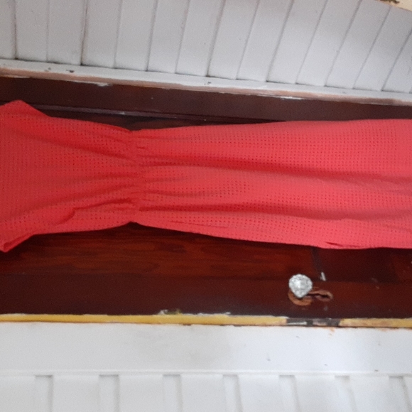 J. Crew sz 4 lazer cut midi length dress with pockets pit 17 inches V Neck - Picture 4 of 4